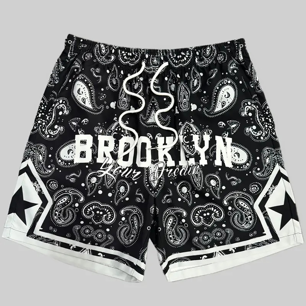 York Men'S Fashion - Летние детские мужские шорты Brooklyn New