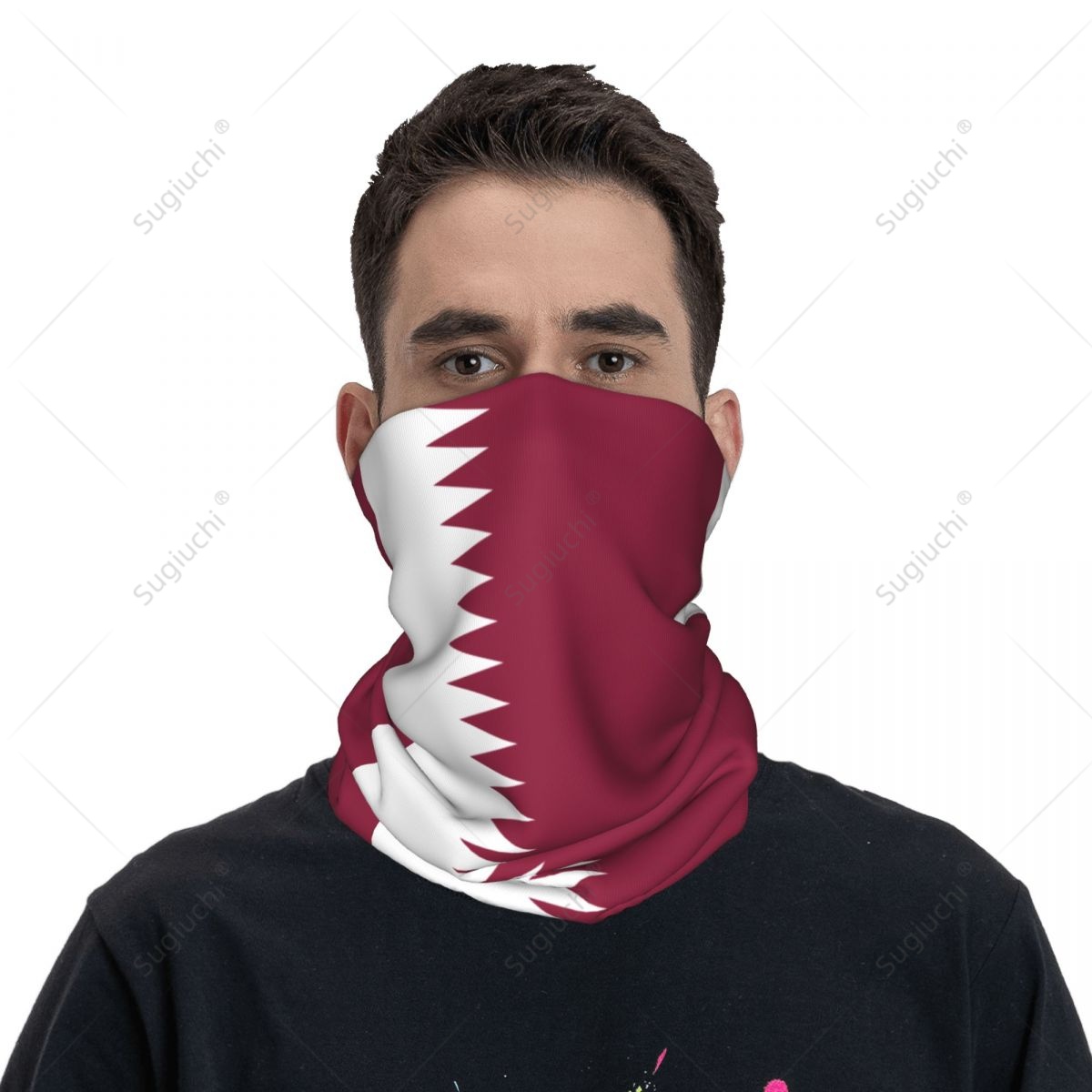 Men'S Fashion Qatar - Универсальный шарф-бандана с флагом Катара, маска