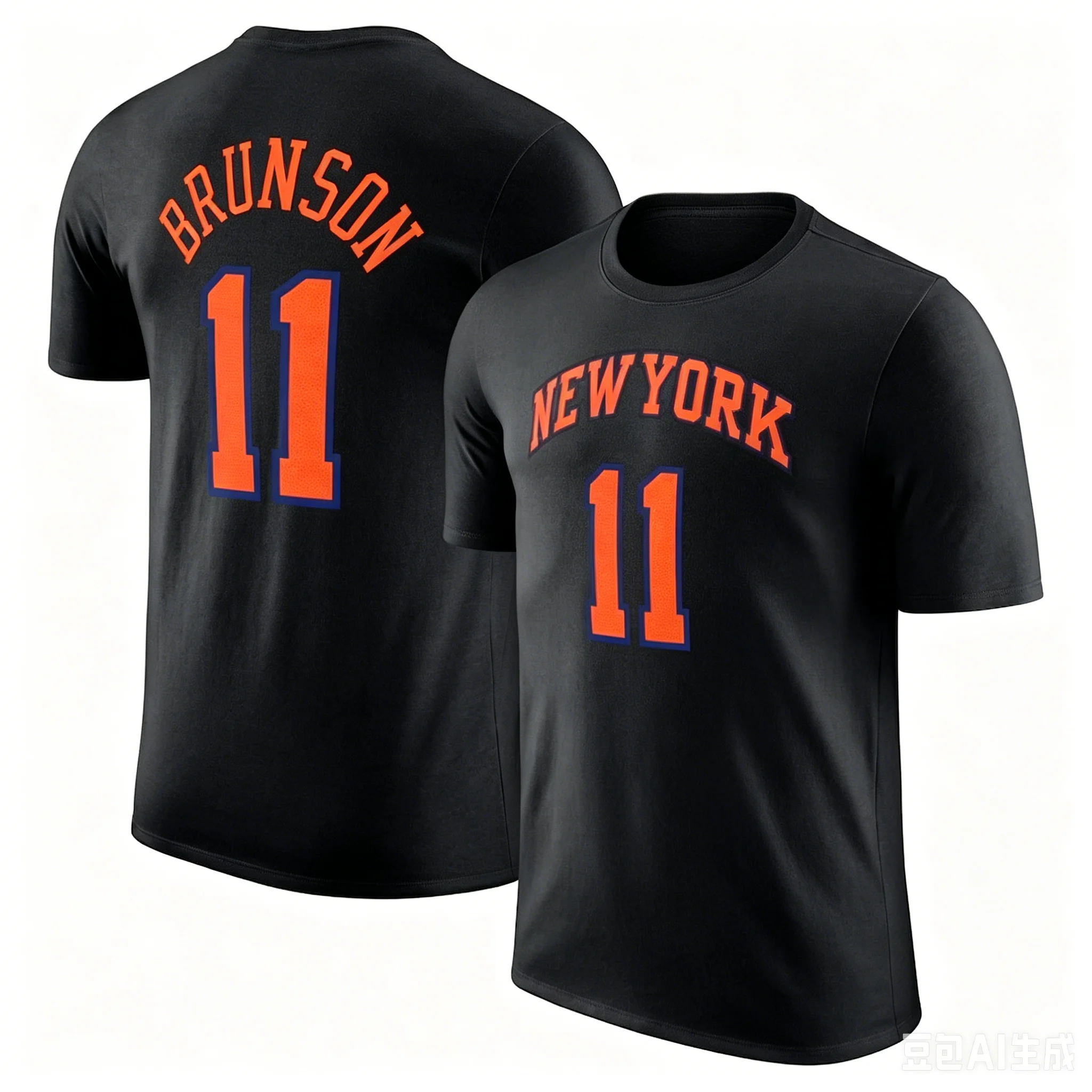 York Men'S Fashion - Футболка-джерси Brunson 11, дышащая, из 100%