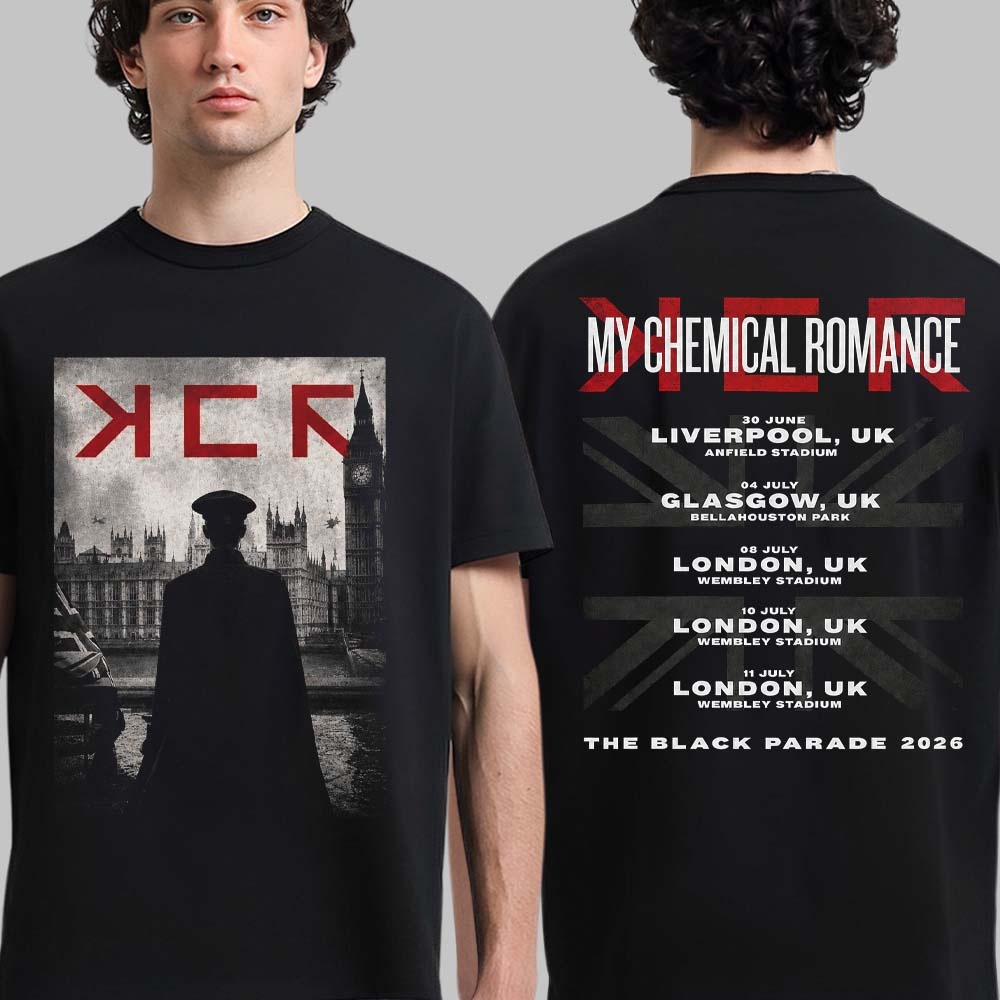 Men'S Fashion Uk 2026 - Футболка My Chemical Romance The Black
