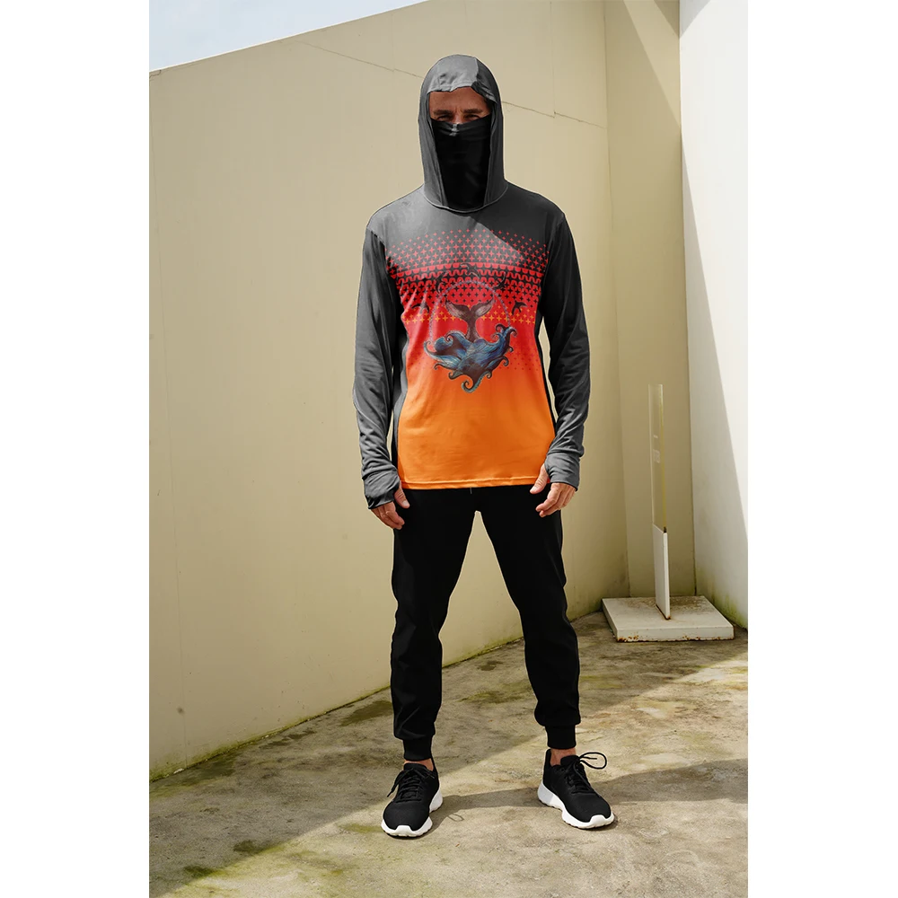 Mens Fashion Casual - Рыболовные рубашки для мужчин с защитой