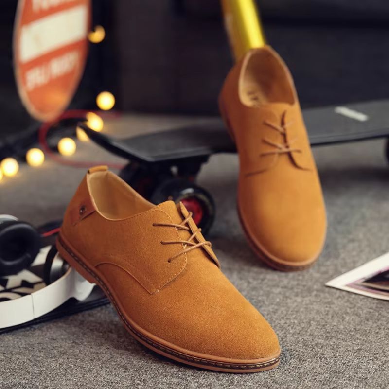 Men'S Fashion Website - Мужские туфли из нубука, прямые продажи