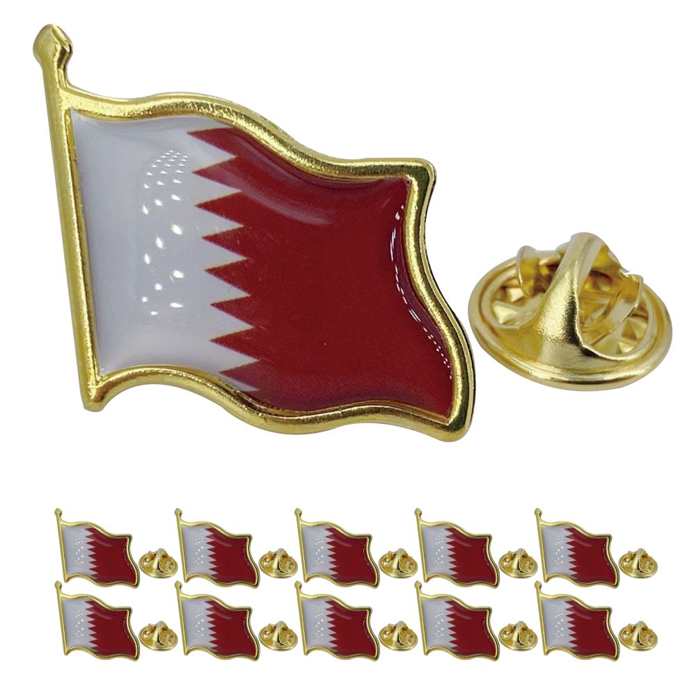Men'S Fashion Qatar - Значок с флагом Катара - эмалированный