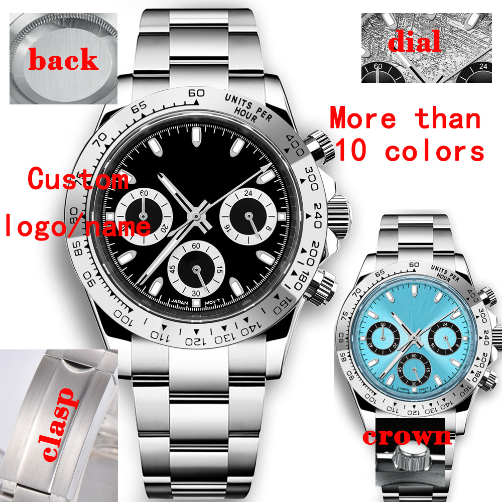 Mens Fashion Bracelet - Мужские кварцевые часы 39 мм на