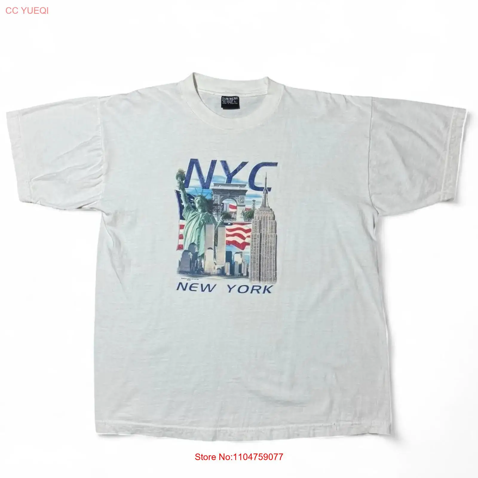 York Men'S Fashion - Винтажная футболка Y2K с изображением Си-Эн-Тайвэйрс