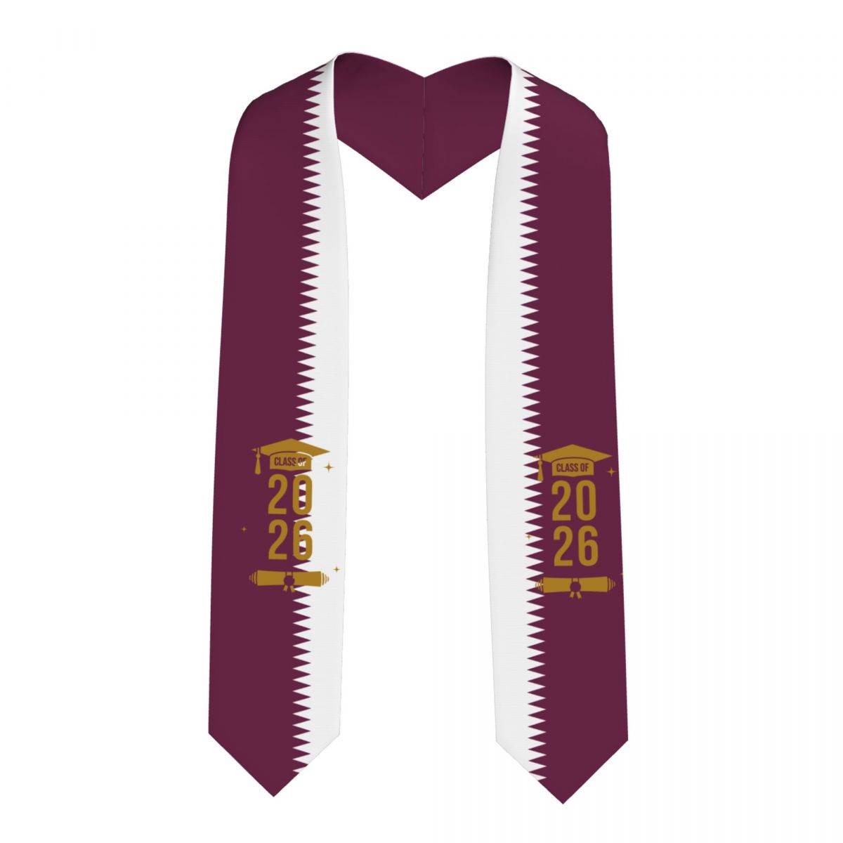 Men'S Fashion Qatar - Платок-шарф для выпускников с флагом Катара,