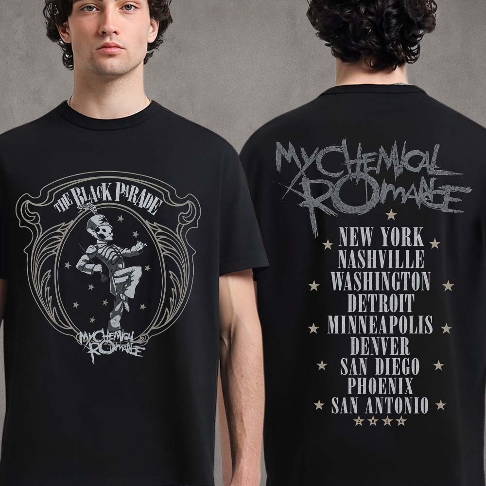 Men'S Fashion Uk 2026 - Футболка My Chemical Romance The Black