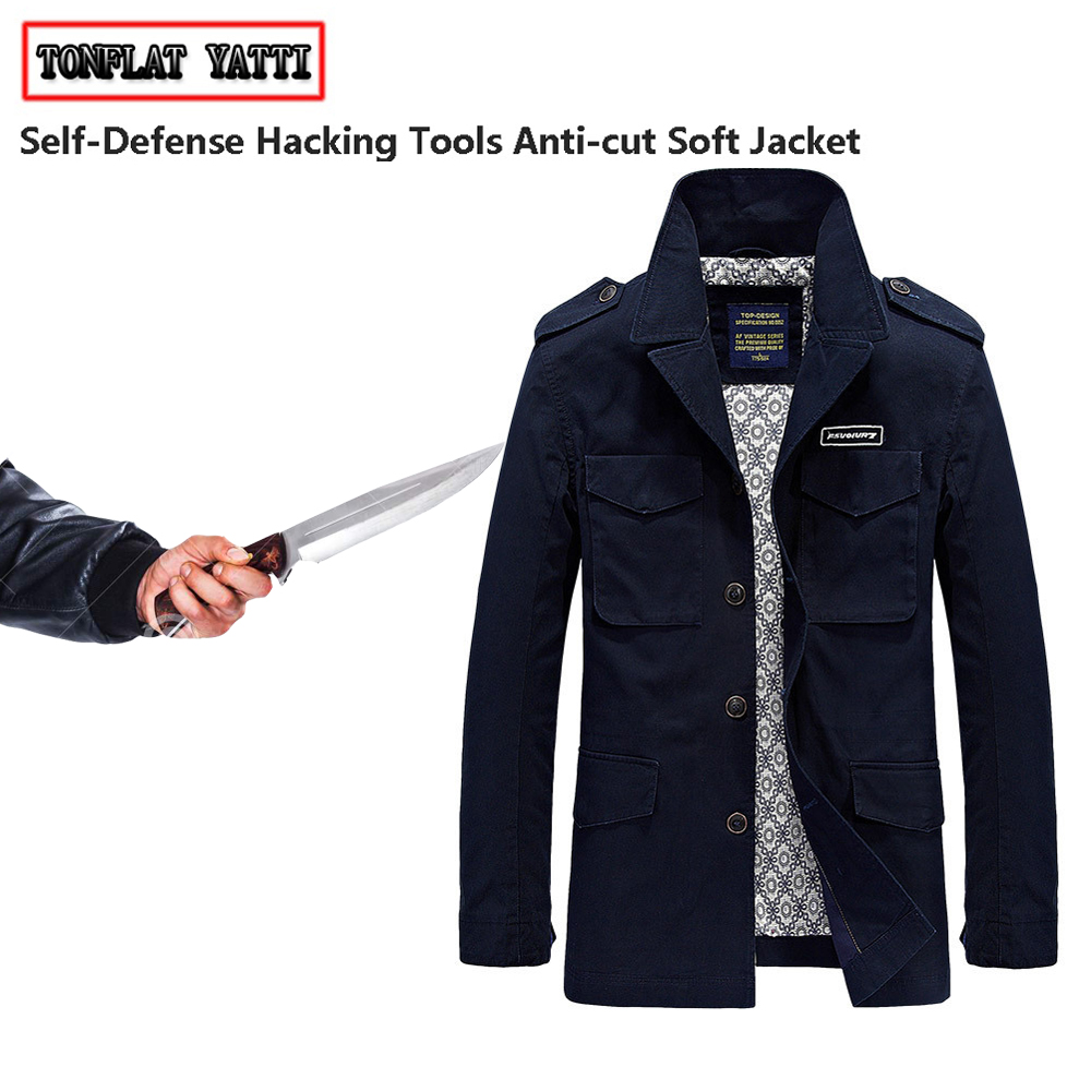 Mens Fashion Hacks - Куртка мужская с защитой от порезов,