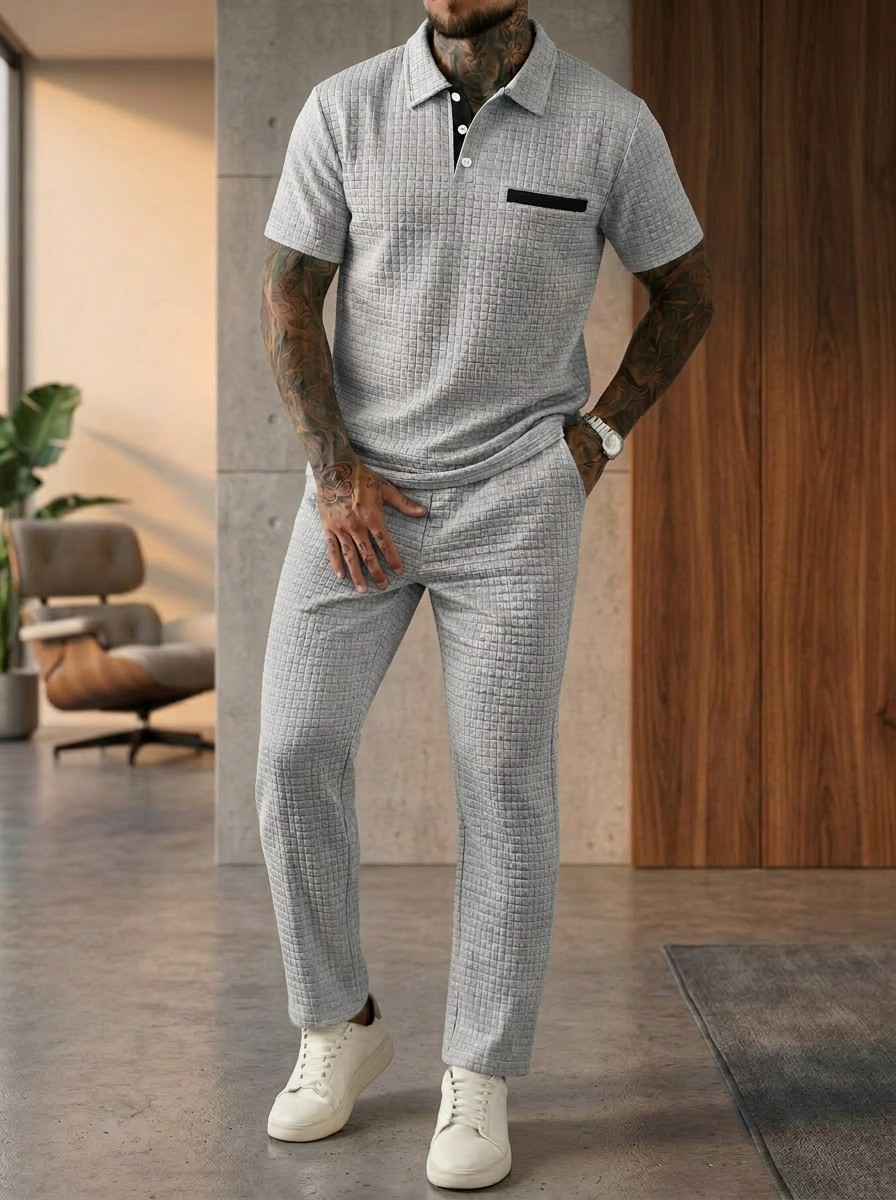 Летняя новинка: мужская модная – обзор и цена Men'S Fashion Polo