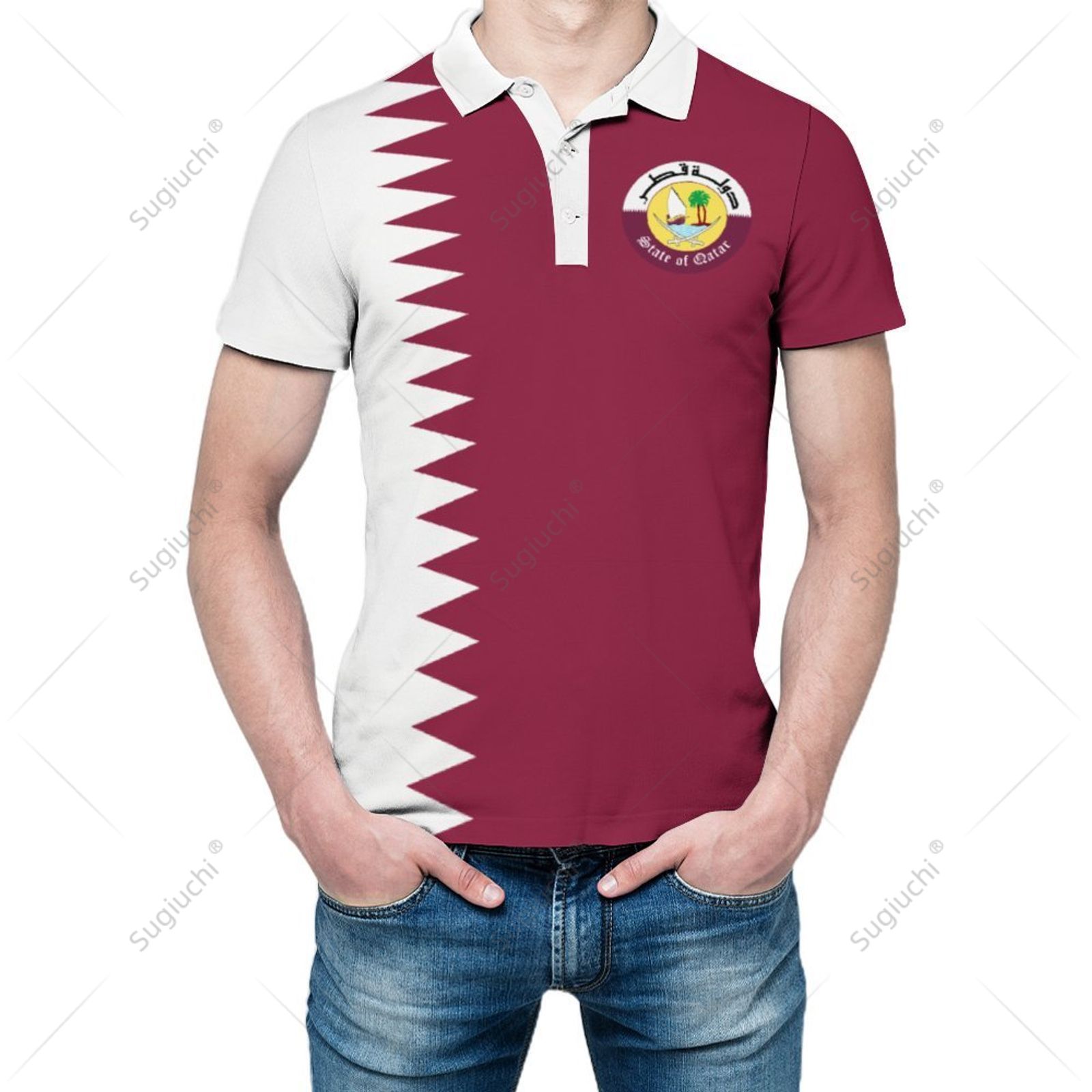 Футболка-поло унисекс с 3D-при – обзор и цена Men'S Fashion Qatar
