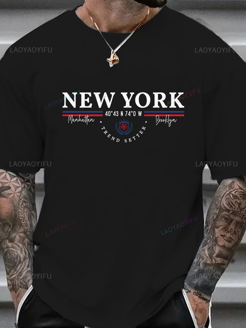 Футболка с рисунком Нью-Йорка, – обзор и цена York Men'S Fashion