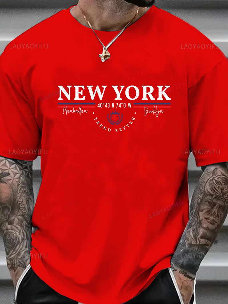 Футболка с рисунком Нью-Йорка, – обзор и цена York Men'S Fashion