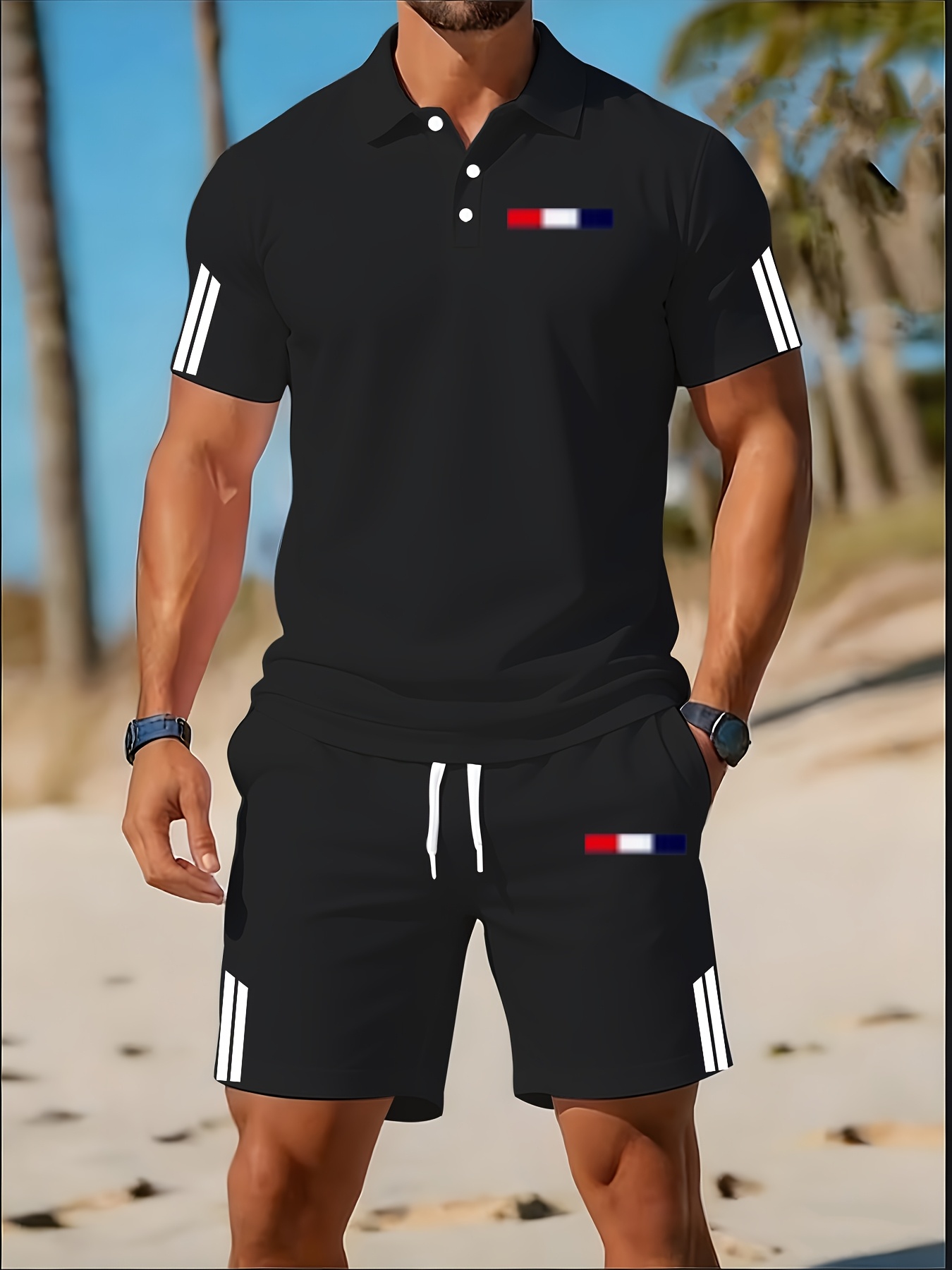 Летний мужской комплект поло 2 – обзор и цена Men'S Fashion Polo