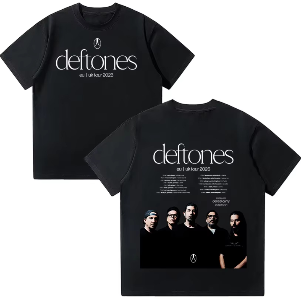 Футболки Deftones EU UK Tour 2 – обзор и цена Men'S Fashion Uk 2026