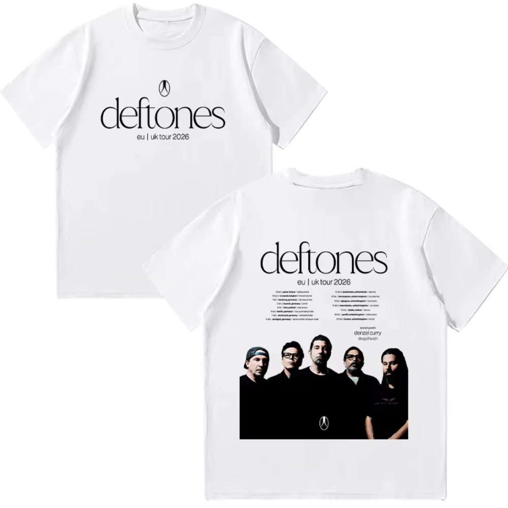 Футболки Deftones EU UK Tour 2 – обзор и цена Men'S Fashion Uk 2026