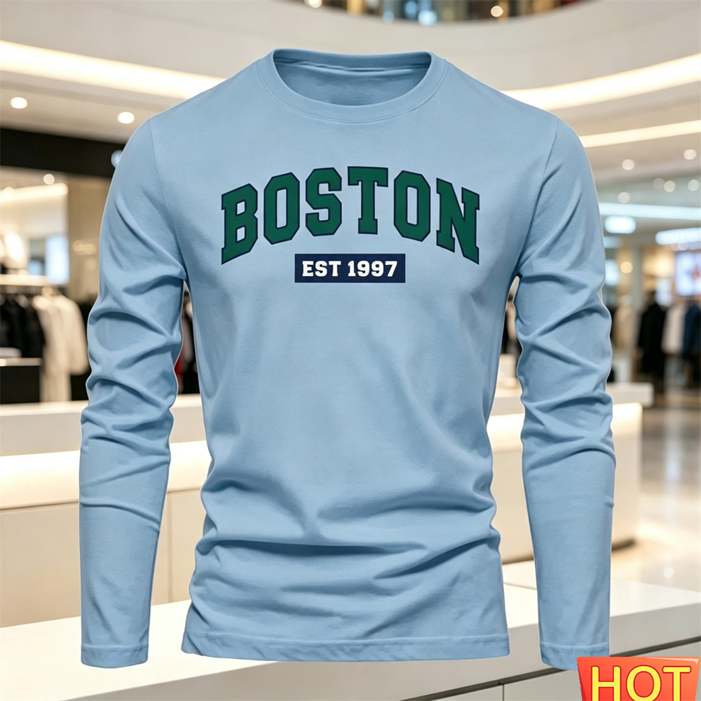 Мужская футболка с длинными ру – обзор и цена Men'S Fashion Clothing