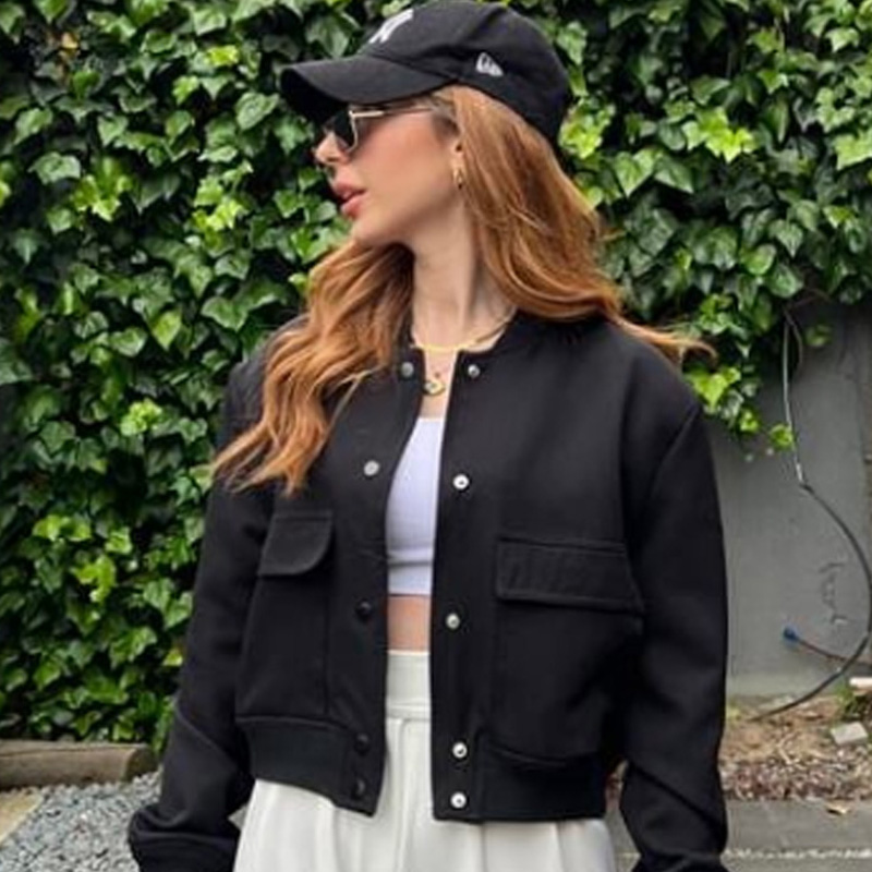 HXAO женская куртка-бомбер, ук – обзор и цена Varsity Jacket Letterman