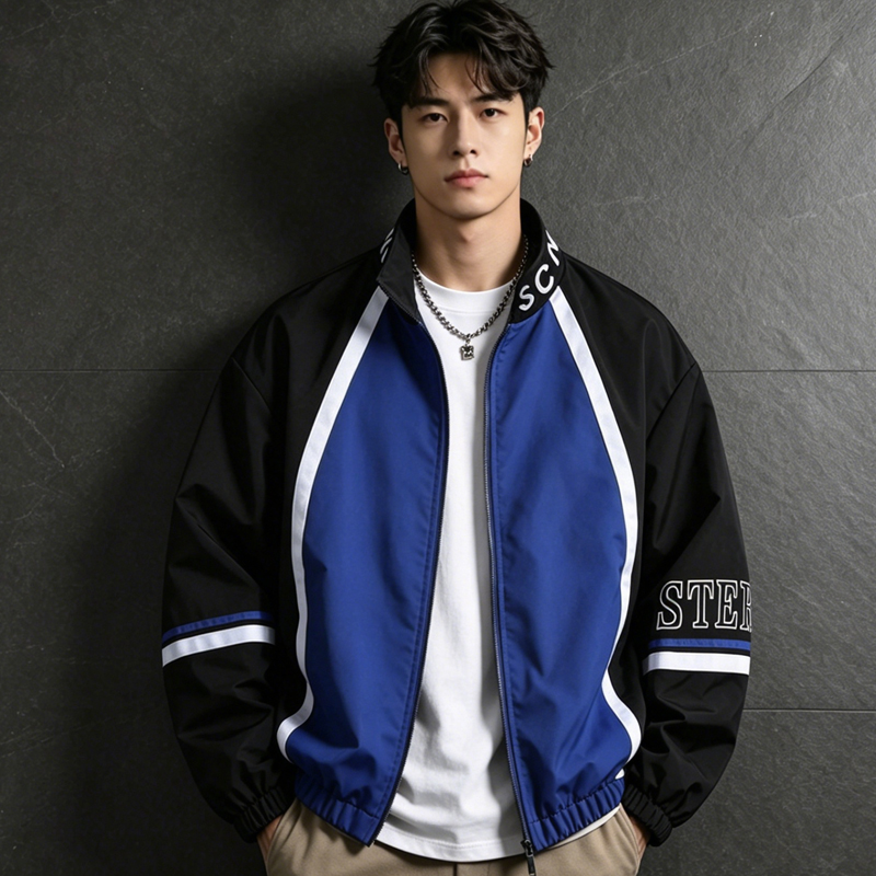 Мужская куртка-бомбер UETEEY в – обзор и цена Varsity Jacket Letterman