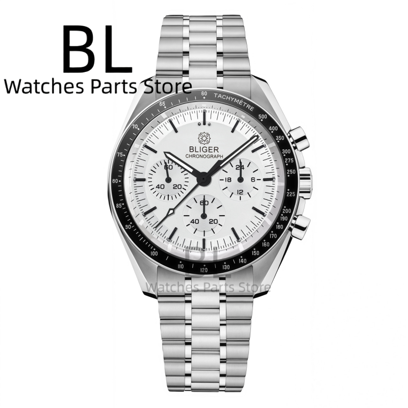 Мужские кварцевые часы BLIGER  – обзор и цена Mens Fashion Bracelet