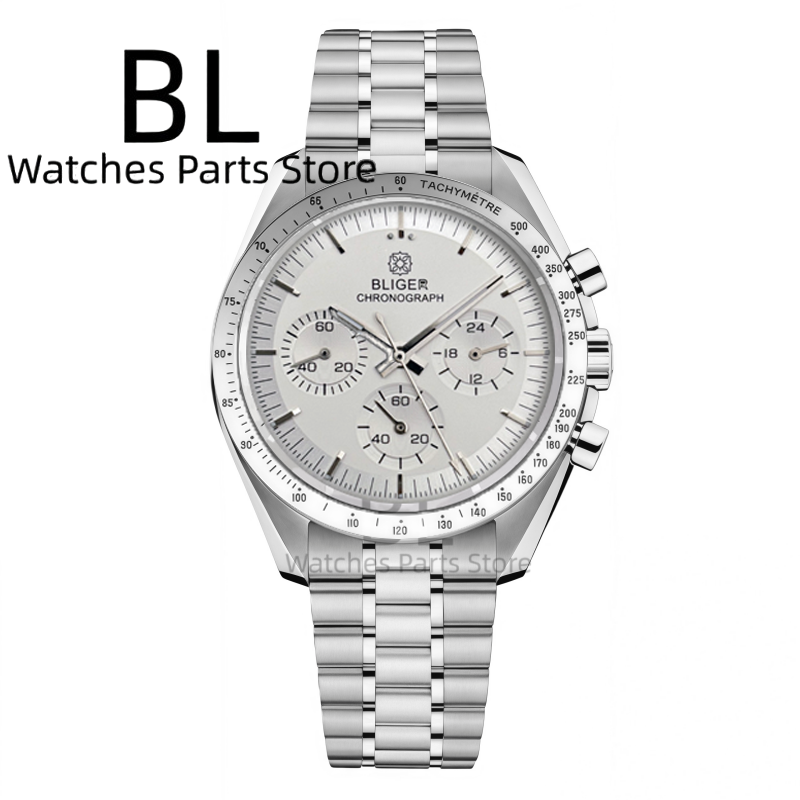Мужские кварцевые часы BLIGER  – обзор и цена Mens Fashion Bracelet
