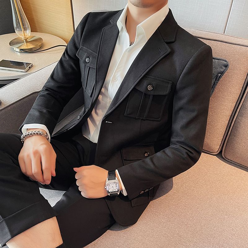 Модный легкий роскошный новый  – обзор и цена Men'S Fashion Light Jacket