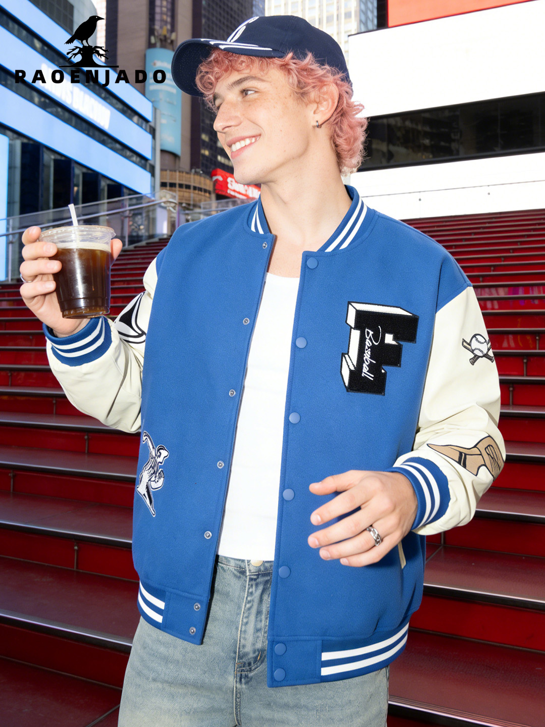 Мужская винтажная бейсбольная  – обзор и цена Varsity Jacket Letterman