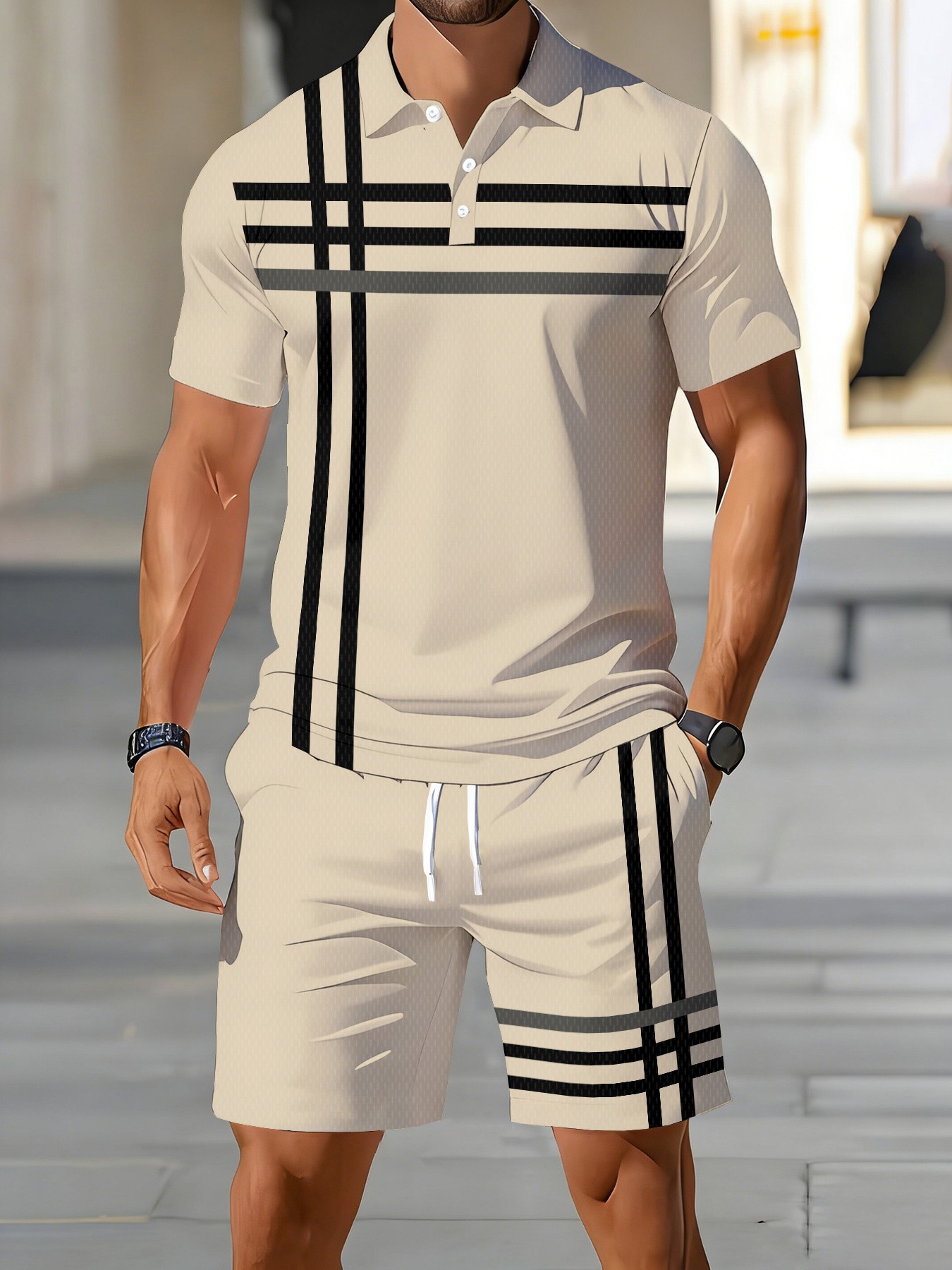 Летний мужской комплект поло 2 – обзор и цена Men'S Fashion Polo