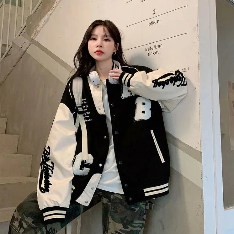 Y2k куртка-бомбер из овечьей ш – обзор и цена Varsity Jacket Letterman