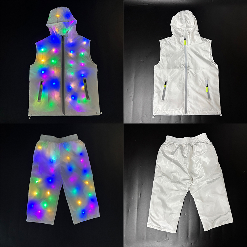Светящийся жилет, куртка, кост – обзор и цена Men'S Fashion Light Jacket
