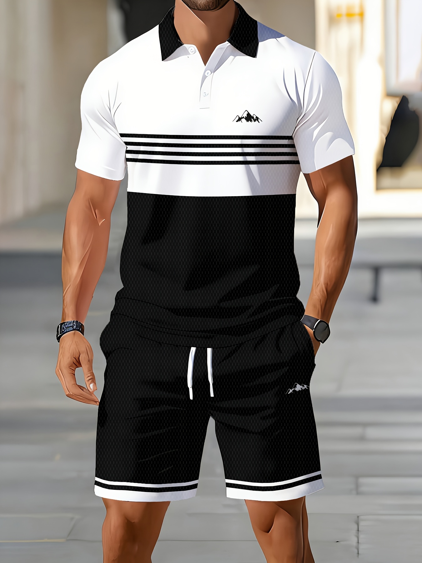 Летний мужской комплект поло 2 – обзор и цена Men'S Fashion Polo